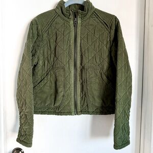 Blank NYC Olive Quilted Jacket
